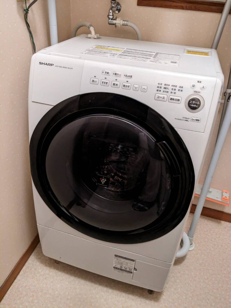 シャープのドラム式洗濯機ES-S7F-WL徹底レビュー｜口コミや評判は 