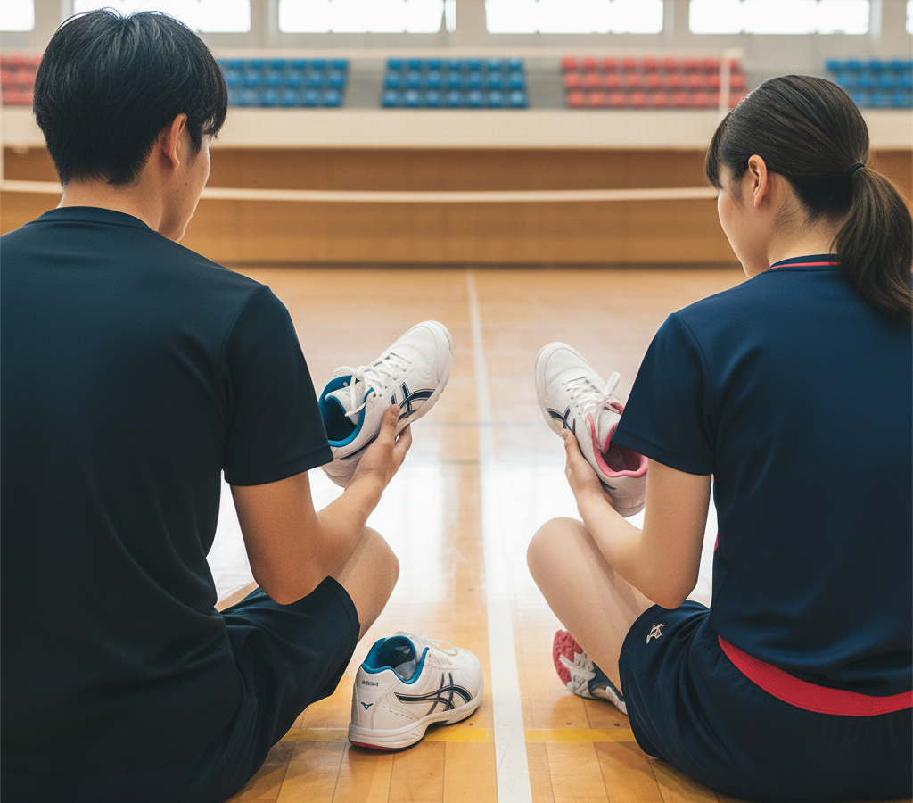 白いバレーボールシューズを長持ちさせるコツ